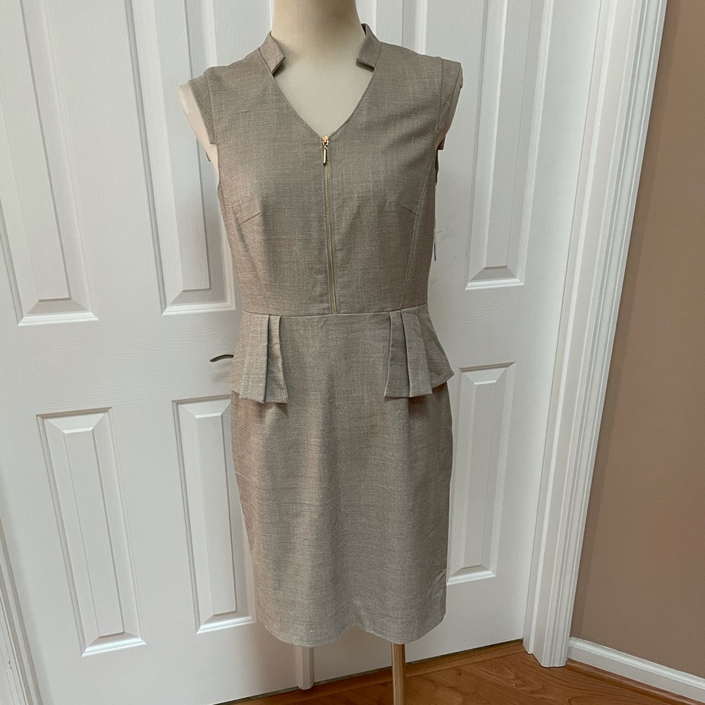 Khaki color dress